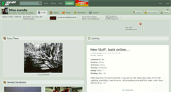 Desktop Screenshot of hime-kurodia.deviantart.com