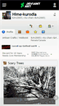 Mobile Screenshot of hime-kurodia.deviantart.com