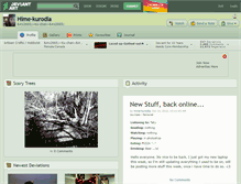 Tablet Screenshot of hime-kurodia.deviantart.com