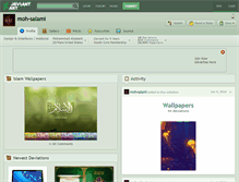 Tablet Screenshot of moh-salami.deviantart.com