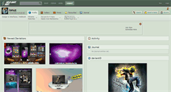 Desktop Screenshot of ionuz.deviantart.com