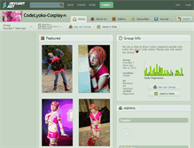 Tablet Screenshot of codelyoko-cosplay.deviantart.com