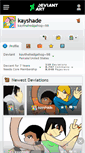 Mobile Screenshot of kayshade.deviantart.com