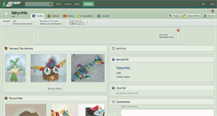 Desktop Screenshot of fairywhiz.deviantart.com
