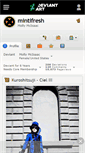 Mobile Screenshot of mintifresh.deviantart.com