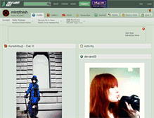 Tablet Screenshot of mintifresh.deviantart.com