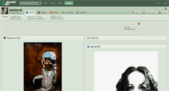 Desktop Screenshot of malldoror.deviantart.com