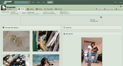 Desktop Screenshot of kreender.deviantart.com
