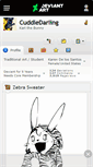 Mobile Screenshot of cuddledarling.deviantart.com
