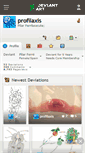 Mobile Screenshot of profilaxis.deviantart.com