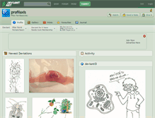Tablet Screenshot of profilaxis.deviantart.com