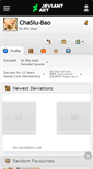 Mobile Screenshot of chasiu-bao.deviantart.com