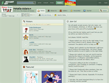 Tablet Screenshot of hetalia-asians.deviantart.com