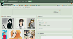 Desktop Screenshot of natsuzora-chan.deviantart.com