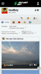 Mobile Screenshot of loudboy.deviantart.com