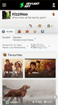 Mobile Screenshot of kizzimoo.deviantart.com
