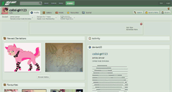 Desktop Screenshot of co0ol-girl123.deviantart.com