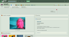 Desktop Screenshot of hanny92.deviantart.com