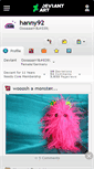 Mobile Screenshot of hanny92.deviantart.com