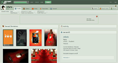 Desktop Screenshot of mfariz.deviantart.com