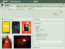 Tablet Screenshot of mfariz.deviantart.com