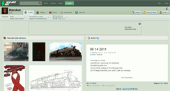 Desktop Screenshot of botrobot.deviantart.com