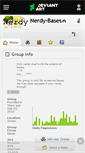 Mobile Screenshot of nerdy-bases.deviantart.com
