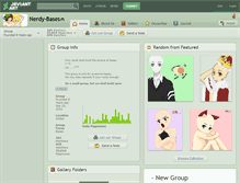 Tablet Screenshot of nerdy-bases.deviantart.com