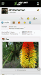 Mobile Screenshot of jp-thehuman.deviantart.com