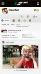 Mobile Screenshot of klaudiak.deviantart.com