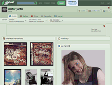 Tablet Screenshot of doctor-janto.deviantart.com