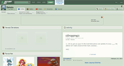 Desktop Screenshot of doruru.deviantart.com