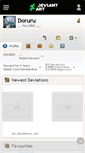 Mobile Screenshot of doruru.deviantart.com