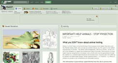 Desktop Screenshot of kiu227.deviantart.com