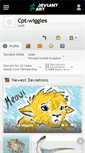 Mobile Screenshot of cpt-wiggles.deviantart.com