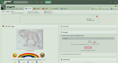 Desktop Screenshot of ginga899.deviantart.com