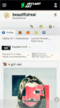 Mobile Screenshot of beautifulreal.deviantart.com