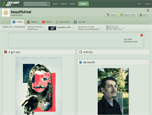 Tablet Screenshot of beautifulreal.deviantart.com