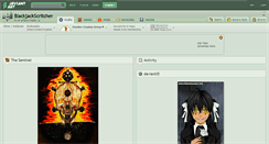 Desktop Screenshot of blackjackscritcher.deviantart.com