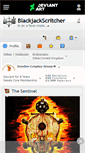 Mobile Screenshot of blackjackscritcher.deviantart.com