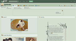 Desktop Screenshot of lestoilesdaz.deviantart.com