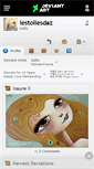 Mobile Screenshot of lestoilesdaz.deviantart.com