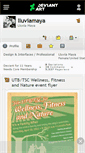 Mobile Screenshot of lluviamaya.deviantart.com