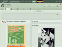 Tablet Screenshot of lluviamaya.deviantart.com