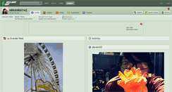 Desktop Screenshot of nikkinikki142.deviantart.com