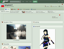 Tablet Screenshot of fairypixie17.deviantart.com