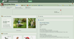 Desktop Screenshot of fem-n-italy-felicia.deviantart.com