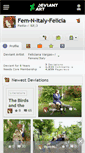 Mobile Screenshot of fem-n-italy-felicia.deviantart.com