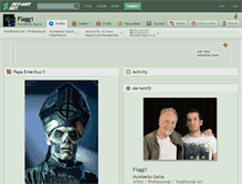 Tablet Screenshot of flagg1.deviantart.com