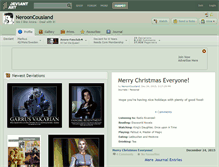 Tablet Screenshot of nerooncousland.deviantart.com